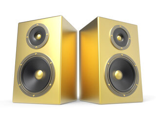 golden party speakers