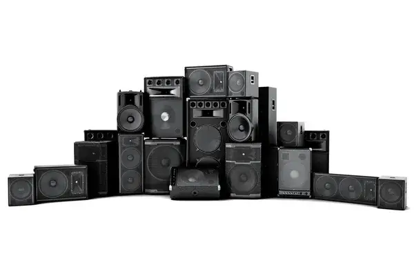 Speakers for large parties